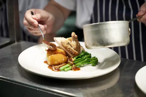 Dining at Hempstead House