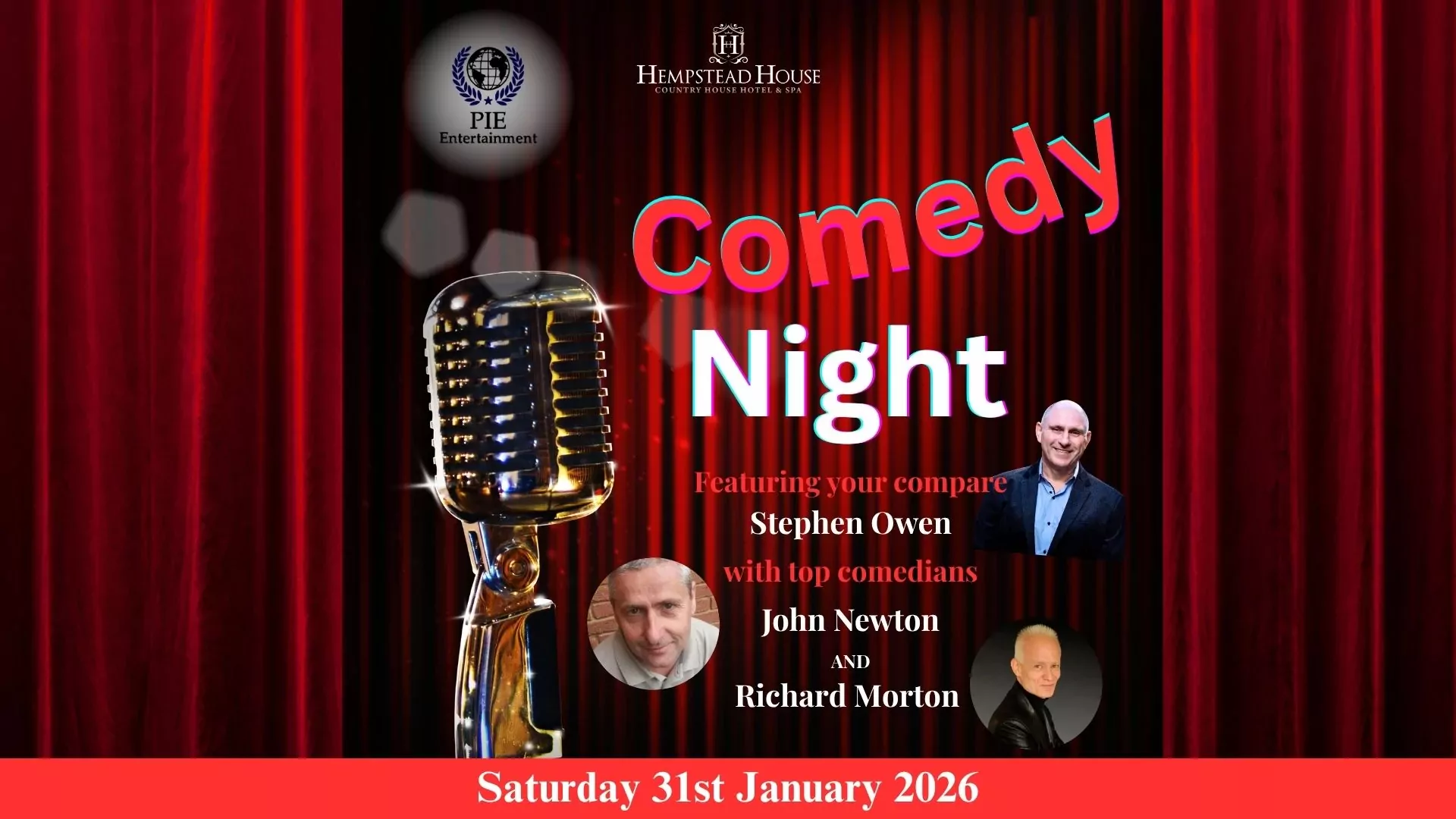 Hempstead House Comedy Night