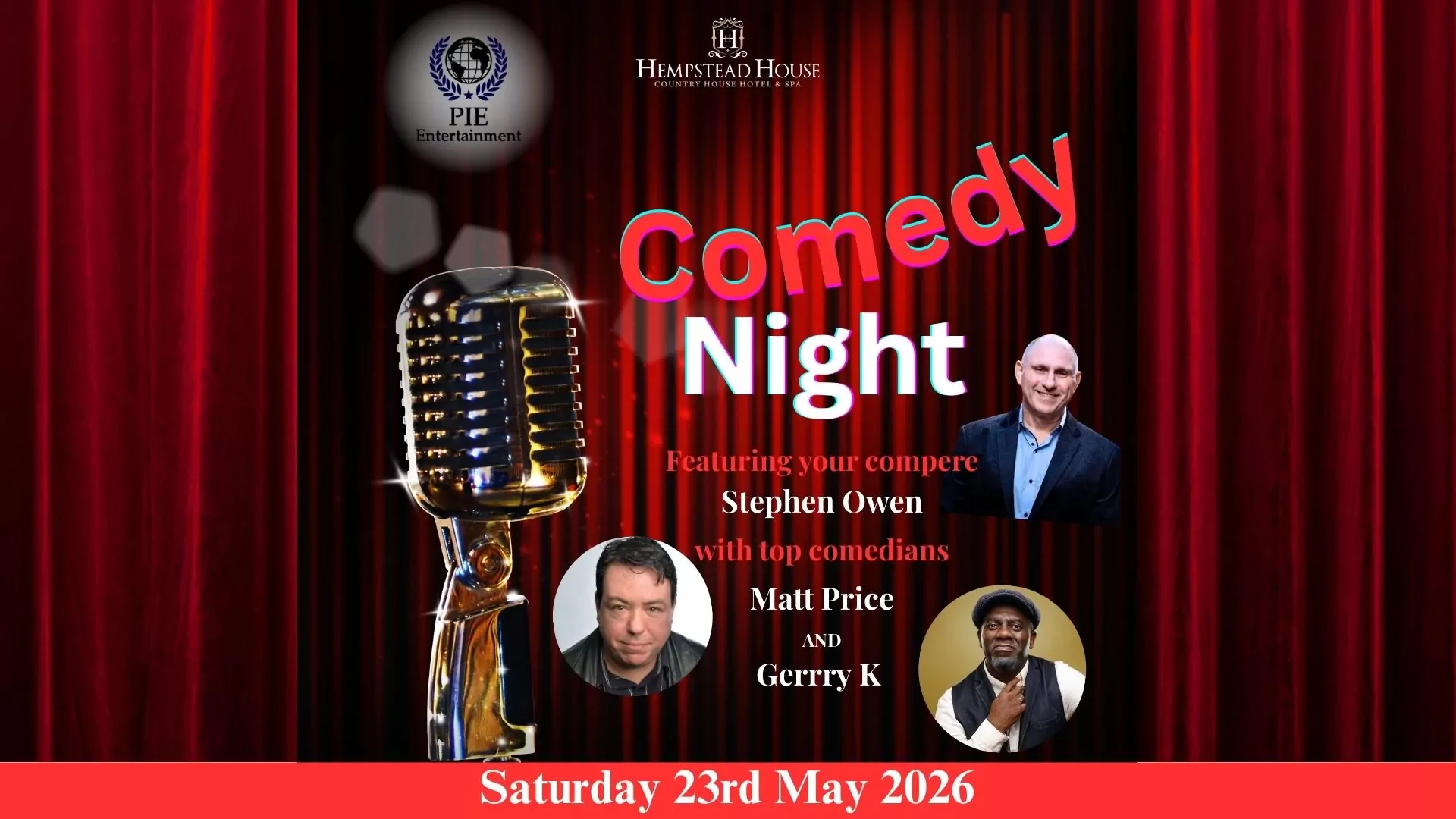 Hempstead House Comedy Night