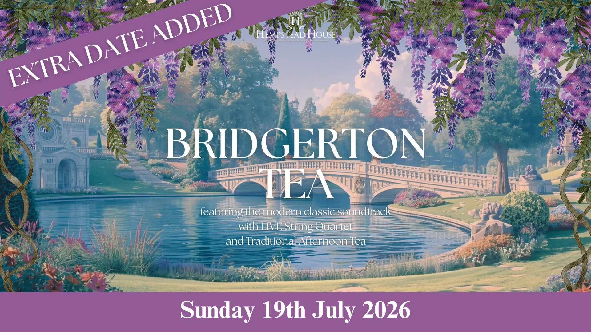Bridgerton Afternoon Tea July Edition