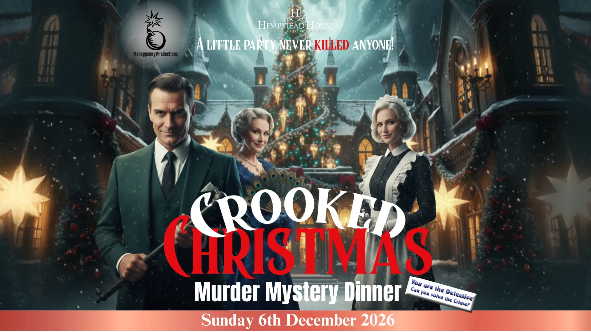 A Crooked Christmas - Murder Mystery Dinner