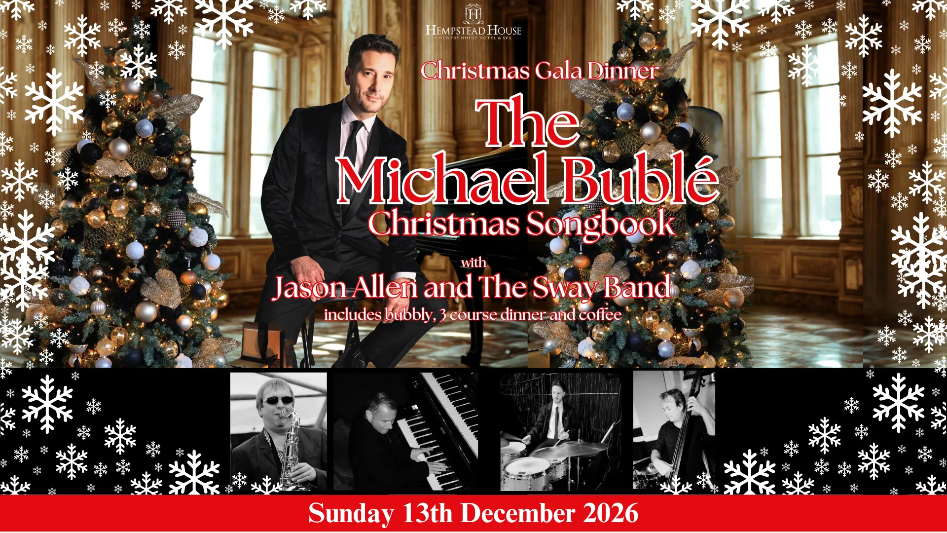 The Michael Bublé Christmas Songbook Gala Dinner
