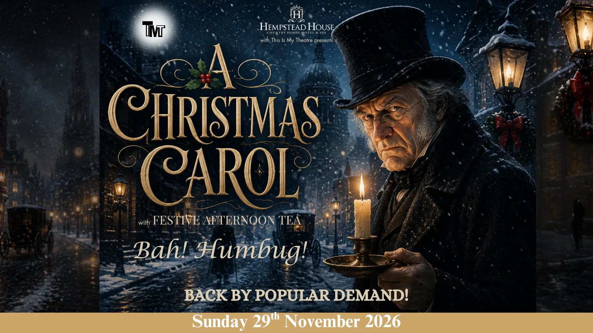 A Christmas Carol Festive Tea