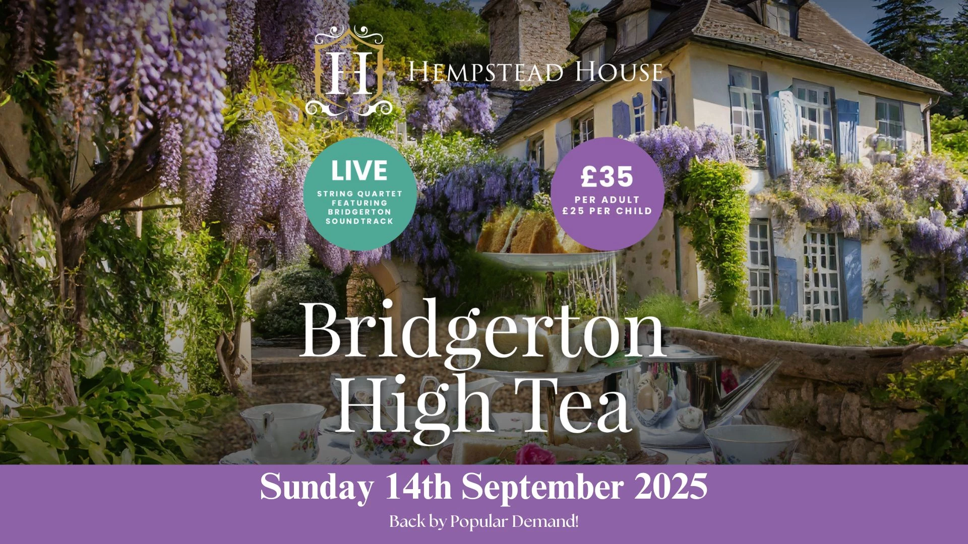 Bridgerton High Tea