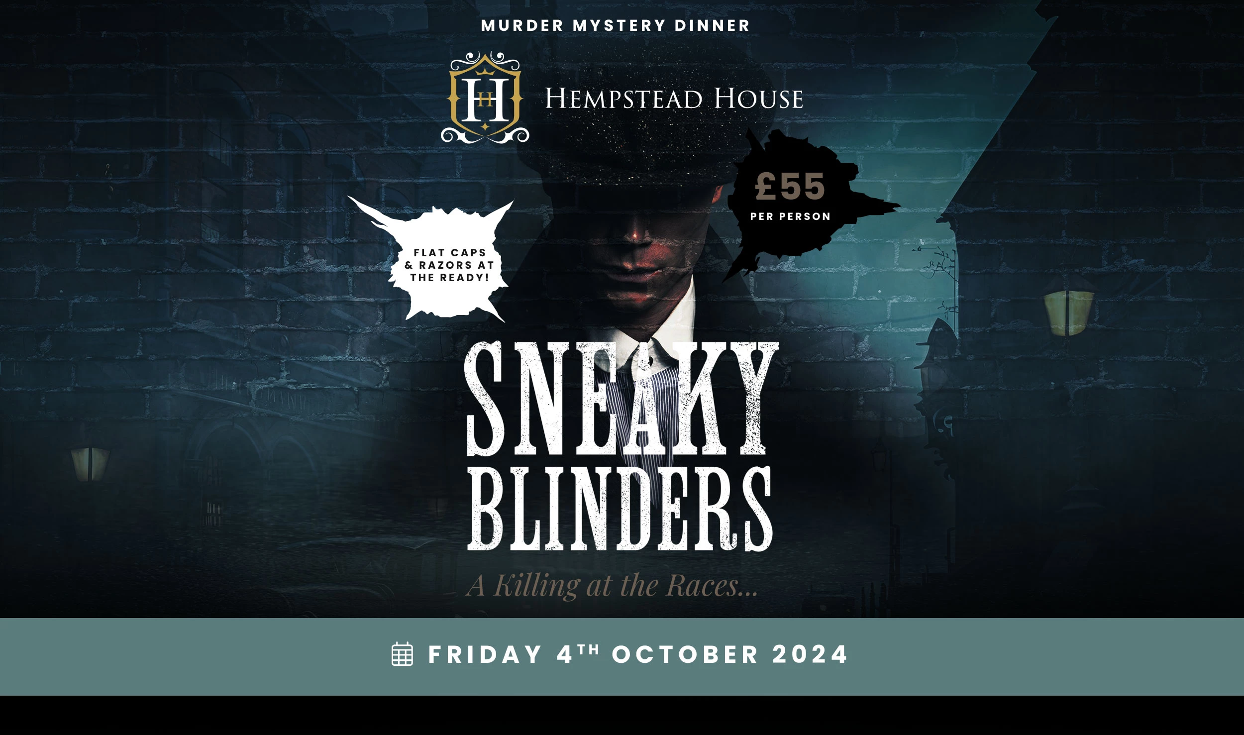 "Sneaky Blinders" Murder Mystery Dinner