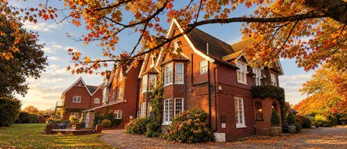 Autumn at Hempstead House..